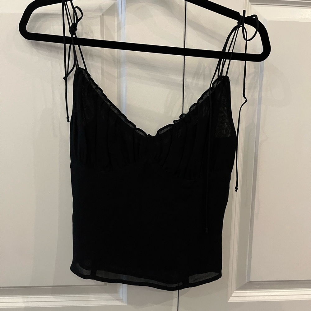 NWOT Reformation Black Top
